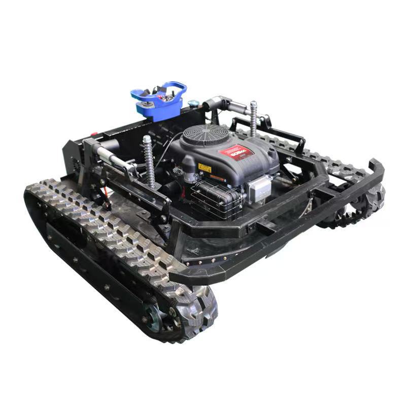 履带式汽油柴油遥控割草机全自动农用家用除草机小型智能割草机