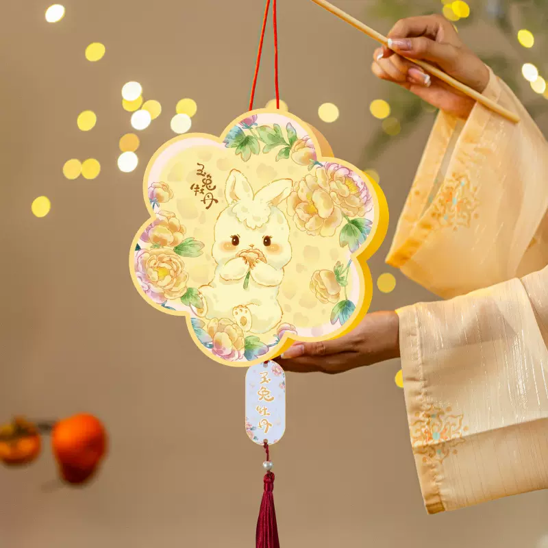 新年灯笼手工diy材料包十二月令生肖蛇年2025花灯儿童幼儿园挂饰