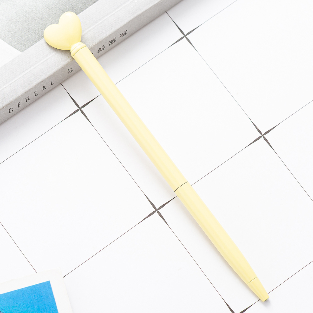 Amor en forma de bolígrafo al por mayor bolígrafo de metal creativo regalo publicitario impresión LOGO amor bolígrafo