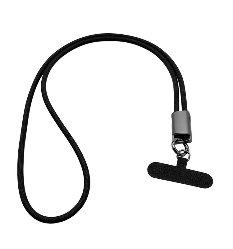織り携帯電話ストラップ充電ケーブルツーインワンクリエイティブデザイン首吊り多機能 PD60W 高速充電データケーブル|undefined