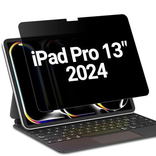 适用可拆卸磁性 iPad Pro 12.9 隐私屏幕保护膜 M1 M2 2022防窥膜