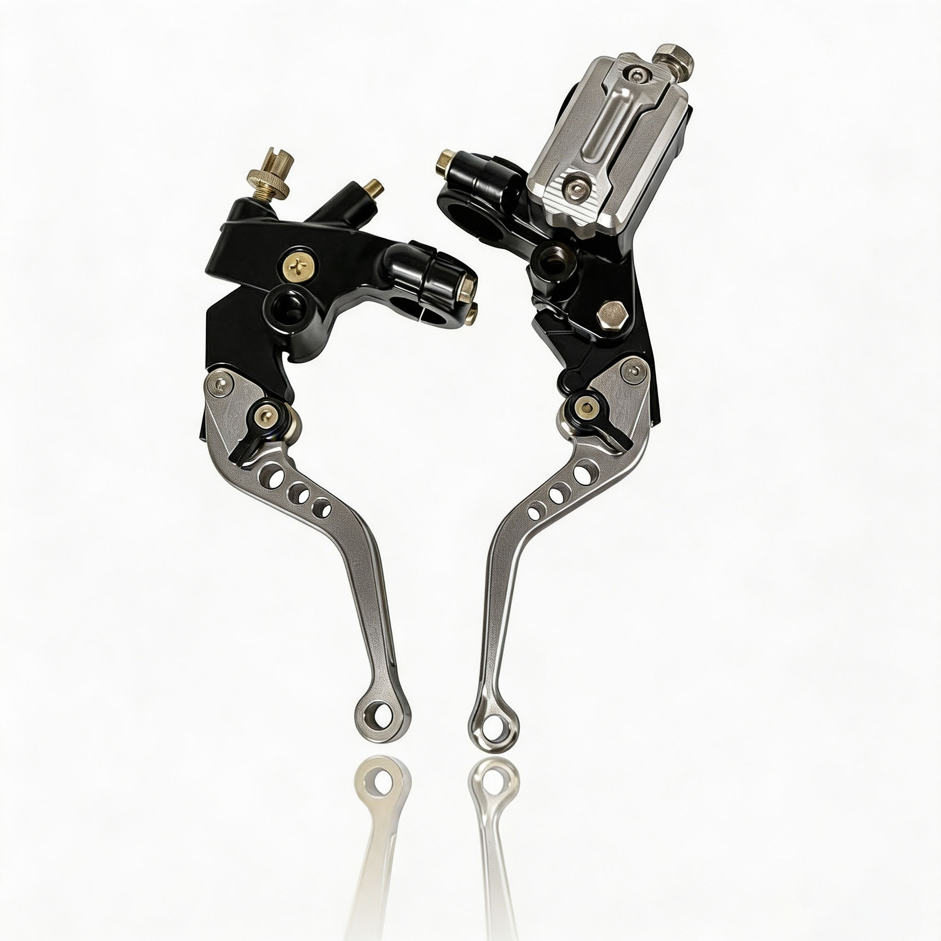 Motorcycle Direct Push Brake Master Cylinder Hj125T-6 Left Brake Assembly 22mm Hydraulic Disc Brake Universal Modification Parts