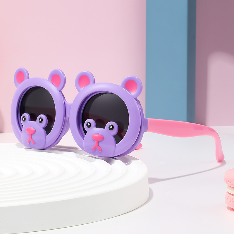 Gfas de sol para niños, gafas de sol de verano, niñas, niños, anti-UV, niños, niñas, bebés, gafas de sol de moda