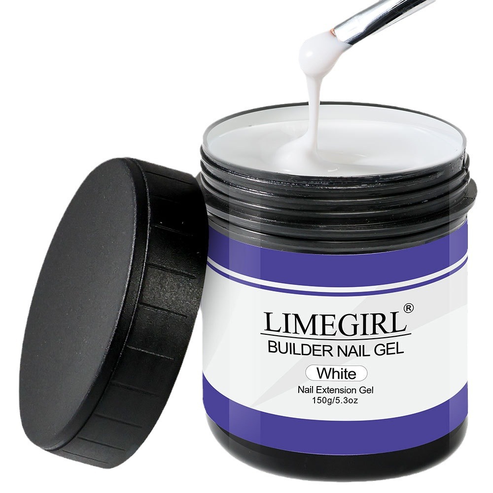 Líquido de extensión de manicuras transfronterizas gran capacidad de manicuras de cristal herramientas de manicuras líquido de extensión conjunto de manicuras tallado tridimensional en stock