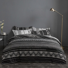 Amazon four-piece set Bohemian style down comforter set three-piece cross-border bedding foreign trade bed linens