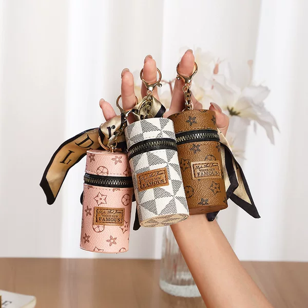 Small Bag Pendant, Welfare Live Streaming, Portable Coin Purse, Bucket Bag, Lipstick Bag, Keychain, Women's High-End Key Bag