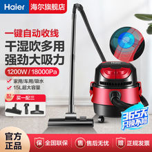 海尔吸尘器家用室内大功率强大吸力车载干湿两用猫狗宠物毛除螨尘