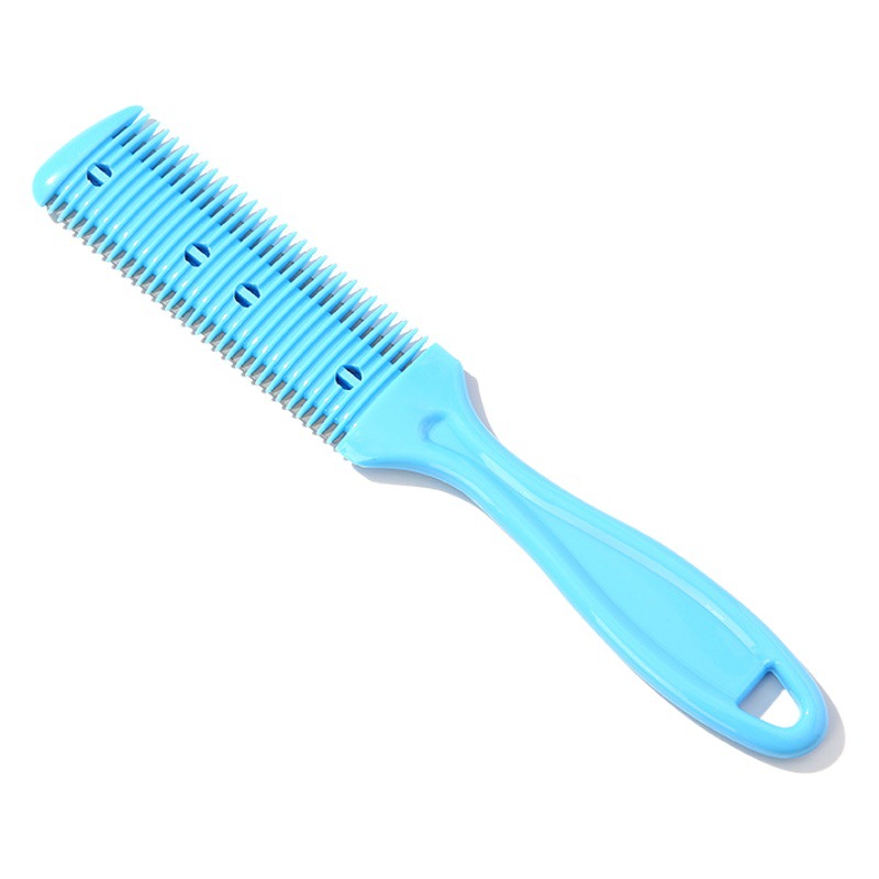 Los fabricantes suministran de doble cara cuchillo de corte de pelo peine de pelo eliminación de fleje fino cuchillo de corte de pelo peluquería cuchillo de corte de pelo