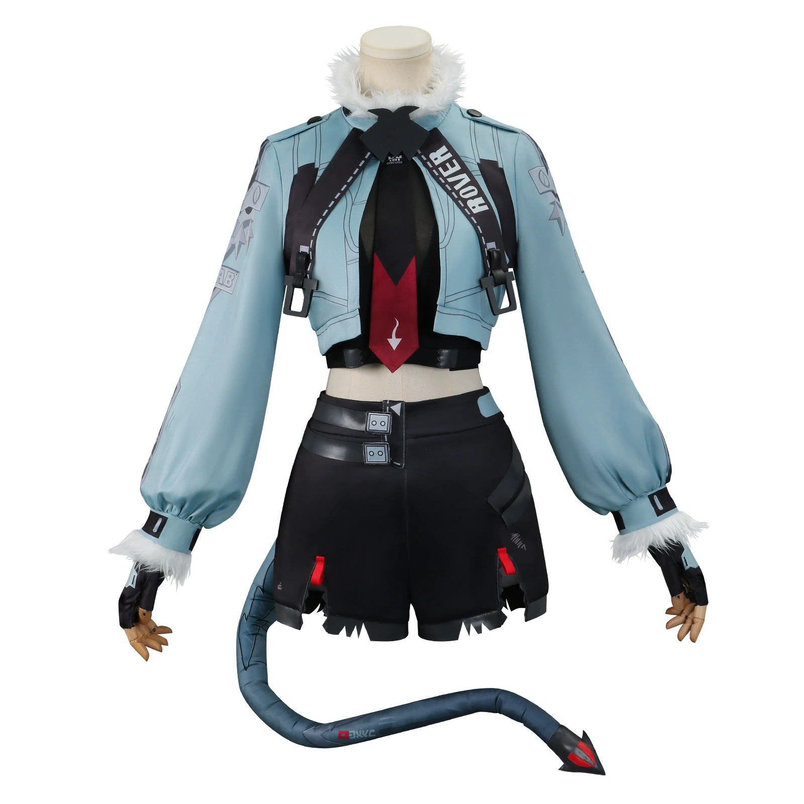 Новый Silu Jue District Zero Jiandu Cos служение Криминалистическая служебная группа Rat Girl Cosplay одежда двухмерная анимация сервер