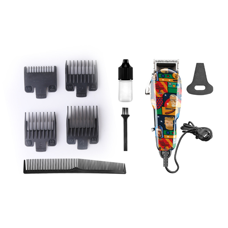 Kemei eléctrica Clipper KM-MAX2093 graffiti impresión automática de molienda cortador de la cabeza de alta potencia cortadora de pelo