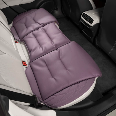 Nappa Leather Seat Cushion Suitable for – Seat cushion, seat cover - s-model-nappa-leather-misty-purple-rear-leaflet