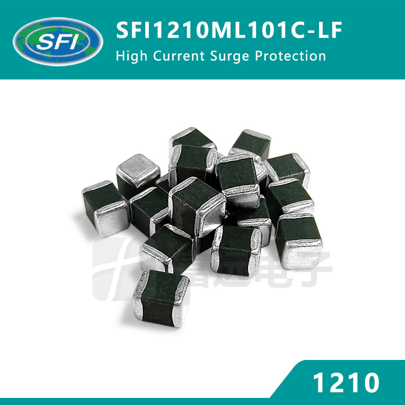 SFI1210ML101C-LF 贴片压敏电阻防静电无铅环保1210 85V 210pF