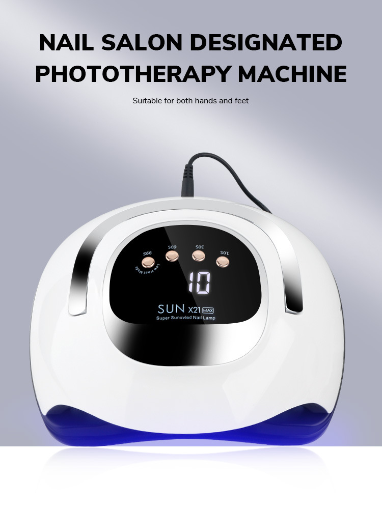 Tırnak fototerapi makinesi tırnak salonu oje uv oje giyilebilir tırnak kürleme çabuk kuruyan jel tırnak pişirme lambası tırnak makinesi