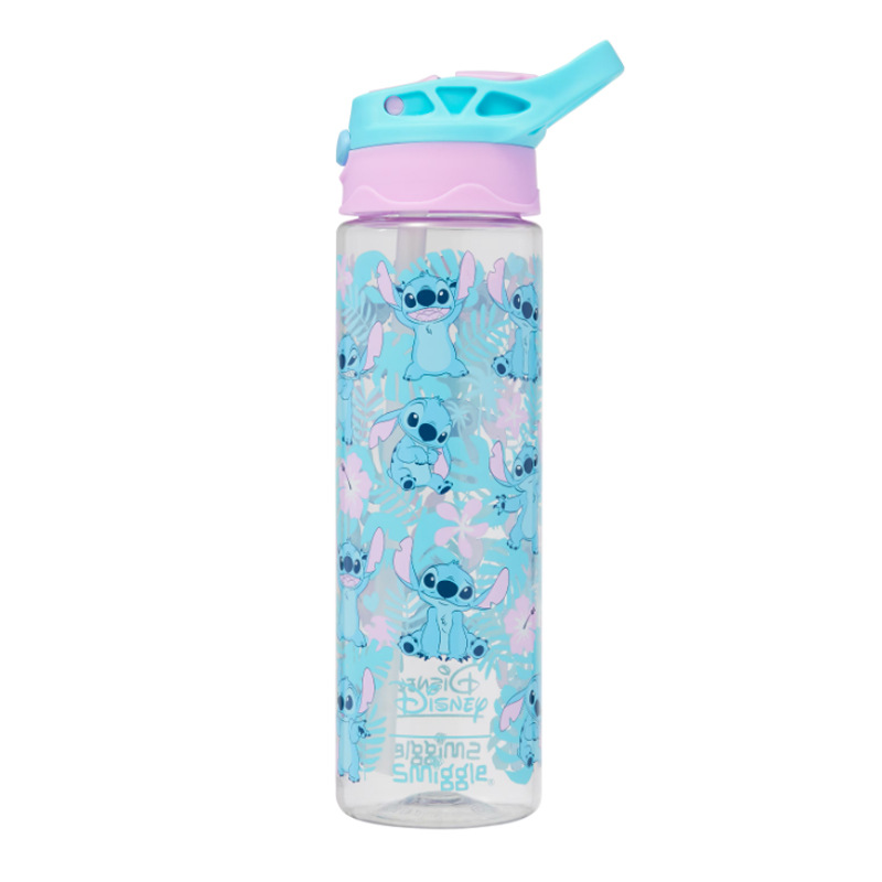 Taza de agua con pajita smiggle australiana Taza ligera y transparente para niños y niñas Taza de agua de 650ml de gran capacidad