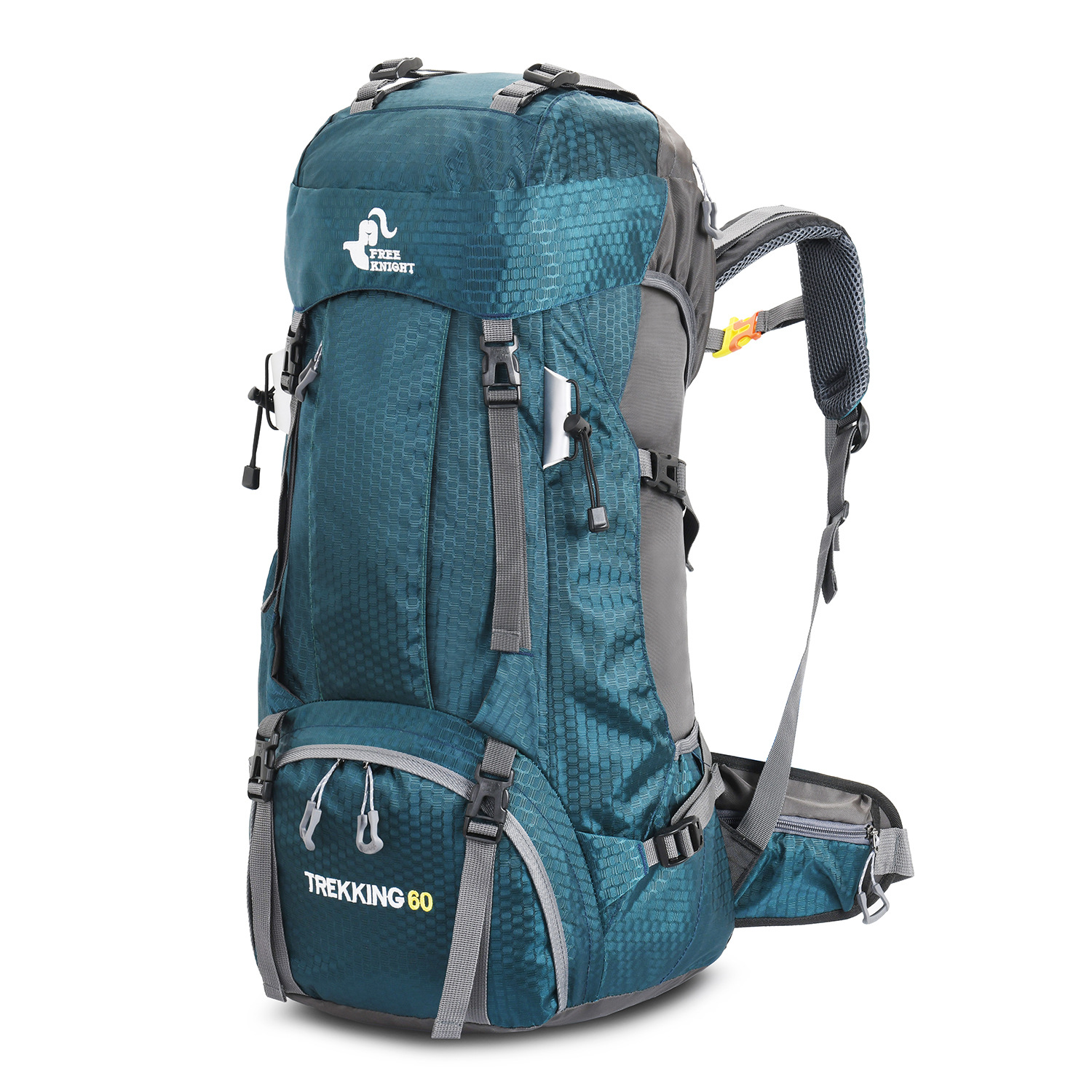Mochila de Senderismo y Montañismo de Poliéster Transpirable e Impermeable para Deportes al Aire Libre