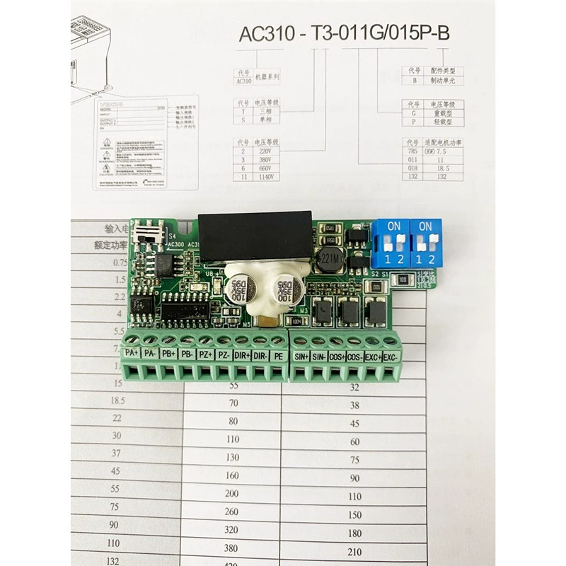 AC300RT1 PG01 Резольвер PG Card Дифференциальная PG Card Дополнительно