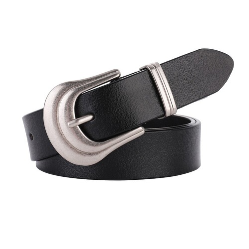 New Retro Women's Belt Western Leisure Pin Buckle Jeans With Women's Versatile Decorative Genuine Leather Belt Wholesale