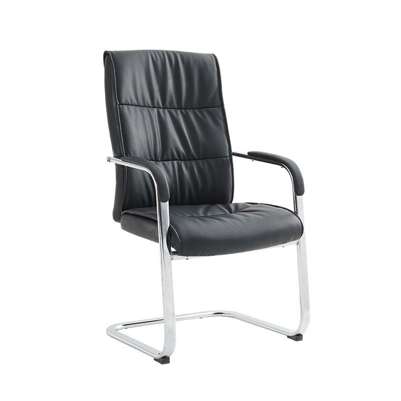 Fábrica al por mayor de cuero silla de oficina respaldo de arco silla de la computadora jefe silla ajustable giratoria silla ergonómica