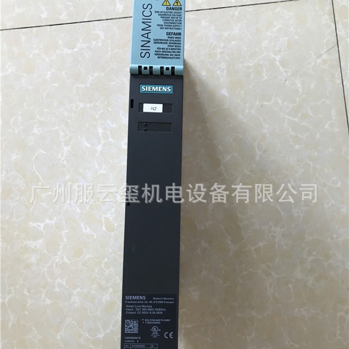SIEMEN原装拆机西门子伺服驱动器电源6SL3130-6AE15-0AB0现货包好