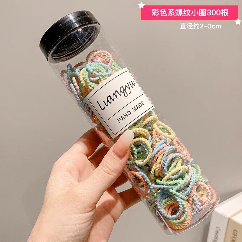 Dibujos animados para niños lindo pulgar lazo para el cabello bebé no daña el cabello cuerda alta elástico banda elástica cuerda para el cabello accesorios para el cabello