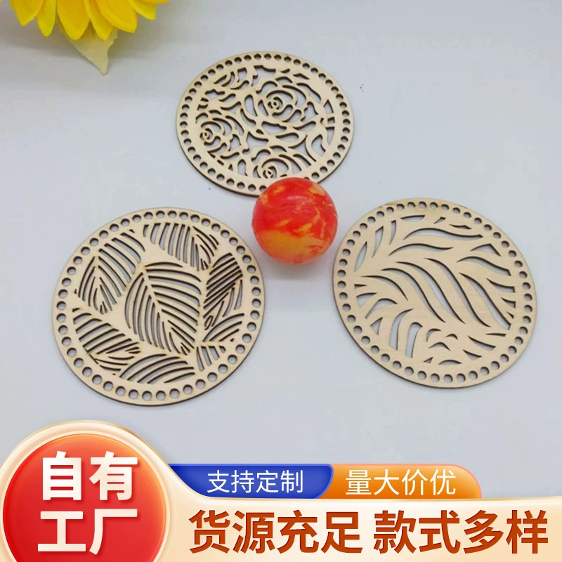 Излученные деревянные подвески DIY ремесла дома украшения деревянные украшения праздничная вечеринка лазерная резка подвеска