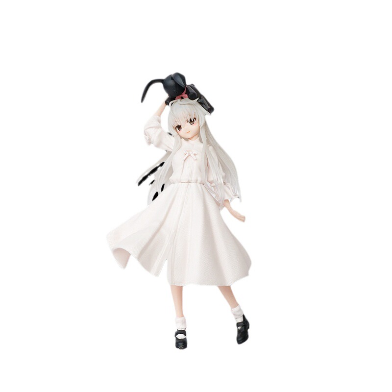 縁の空の縁の空の春の日野穹のワンピースのドームの妹の黒いウサギのドームの妹のアニメのフィギュアの置物|undefined