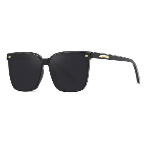 Sunscreen sunglasses for women, high-end ins, large square frame, round face, slimming polarized sunglasses, men's driving glasses wholesale
