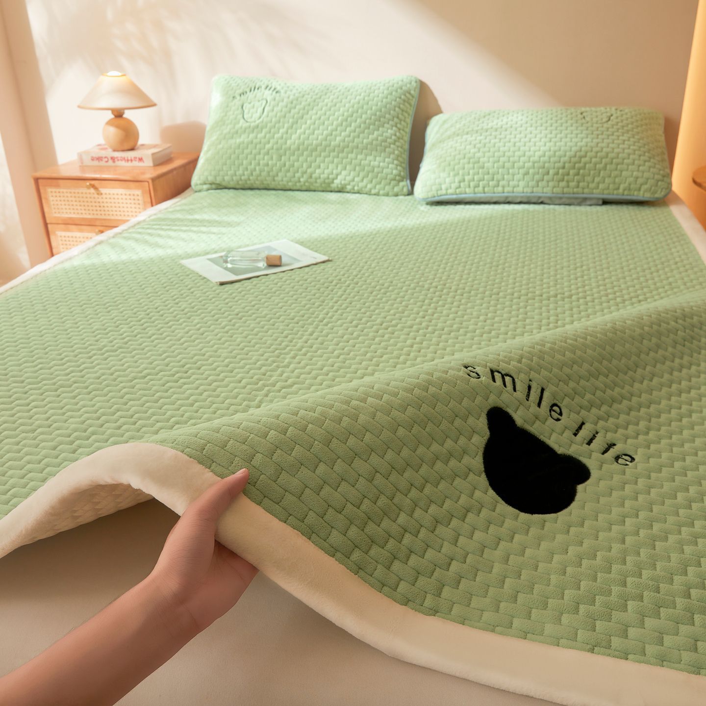 Colchón espeso cojín dormitorio para niños sábanas 90x190 colchón plegable colchón