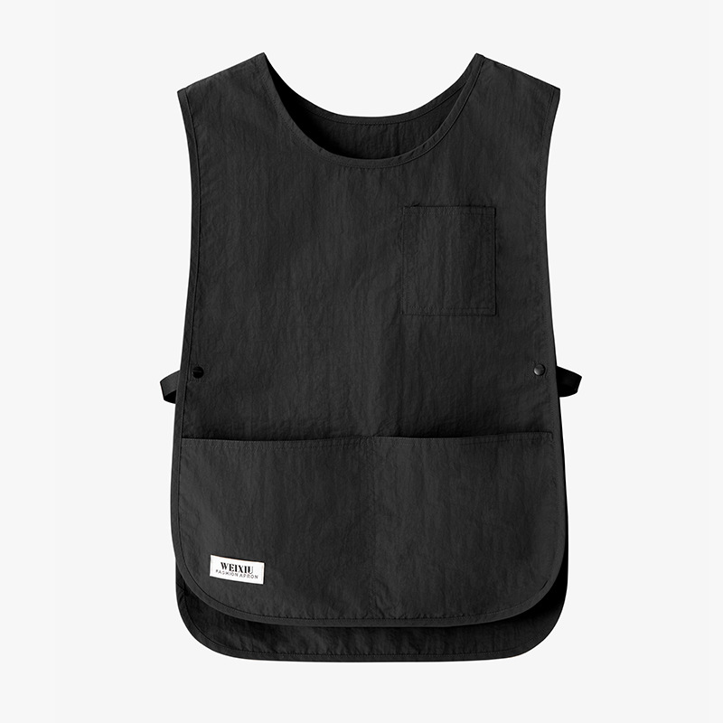 A prueba de contaminación, impermeable, ligero y delgado al aire libre, ropa de trabajo fotográfica de pesca de caballo, hombro de abrazadera de caballo, hombre, chaleco de herramientas de bolsillo, moda de marea