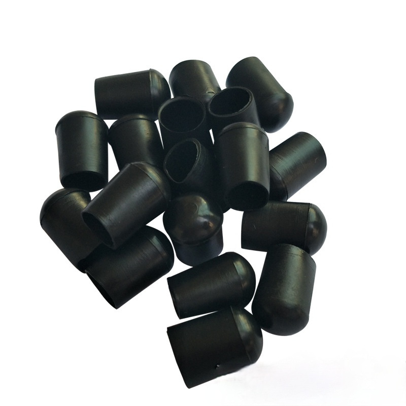 PVC防护套胶套五金保护套 钢管塑胶堵头防花胶管 五金喷漆橡塑帽