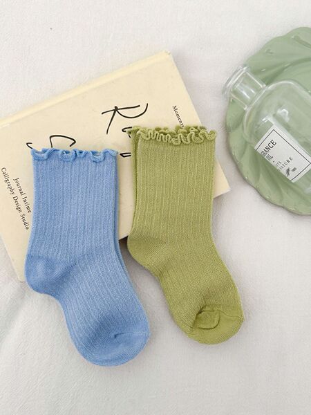 Thin children's summer knee socks