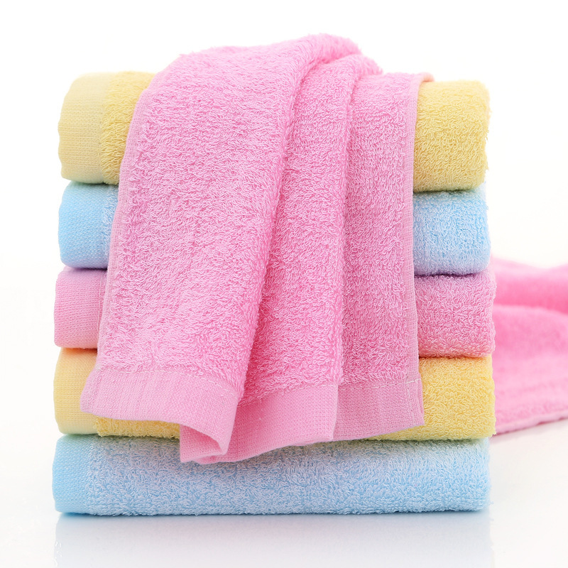 Factory Direct Sales Bamboo Fiber Towels Absorbent for Children and Adults Household Face Towels Dropshipping Absorbent Quick-Drying