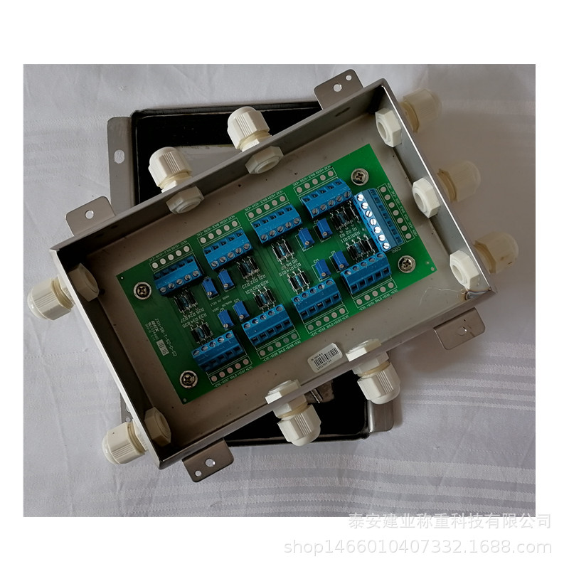 JXH-S8-T  8线模拟不锈钢外壳柯力接线盒