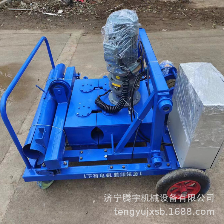 供应梁场用穿管机橡胶管穿管机预应力孔道穿棒机橡胶管自动穿管机