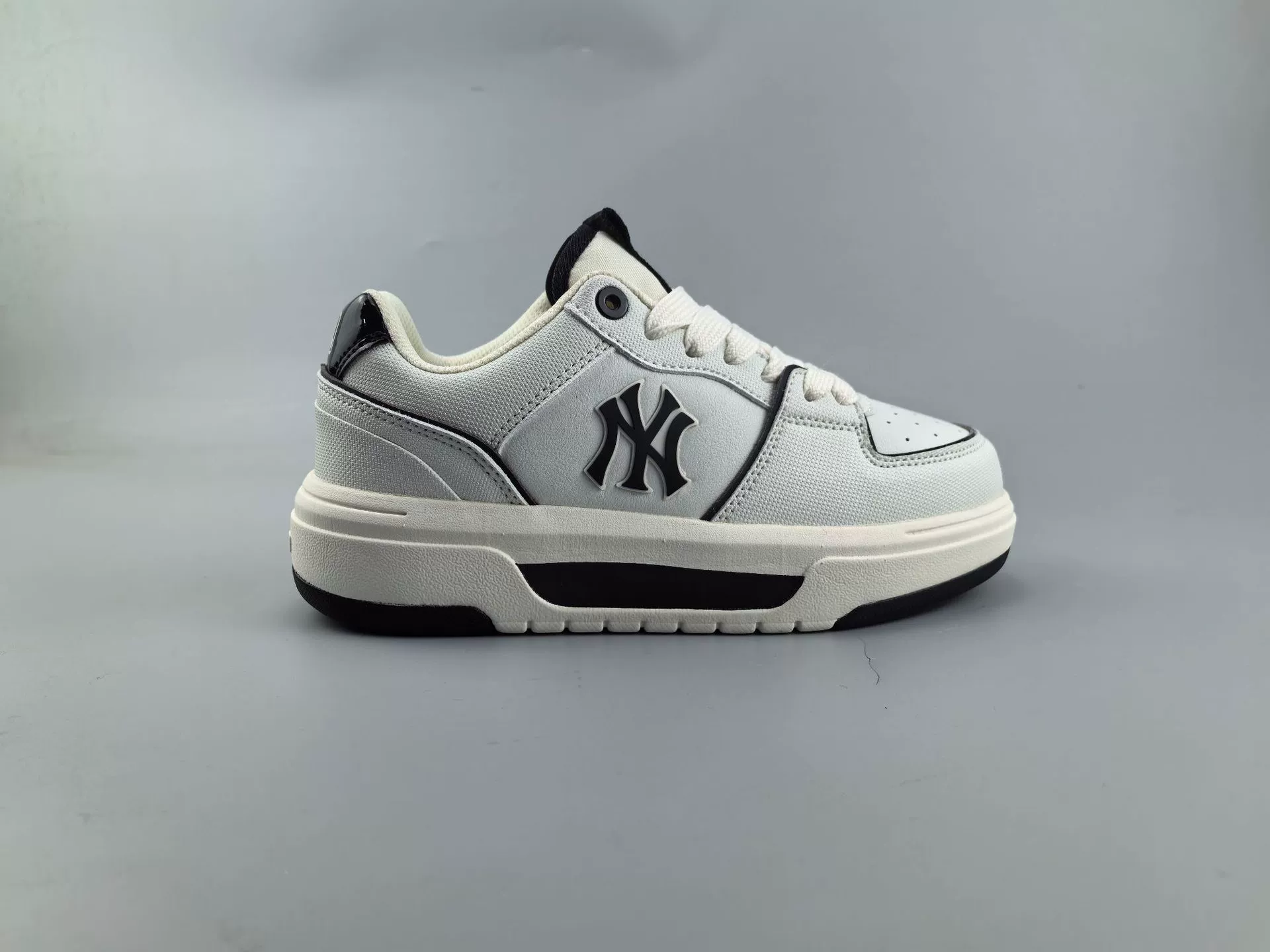 Потомковые MLB chunky liner basic NY ретро принт старшие туфли светлый тренд бренд старшего стиля