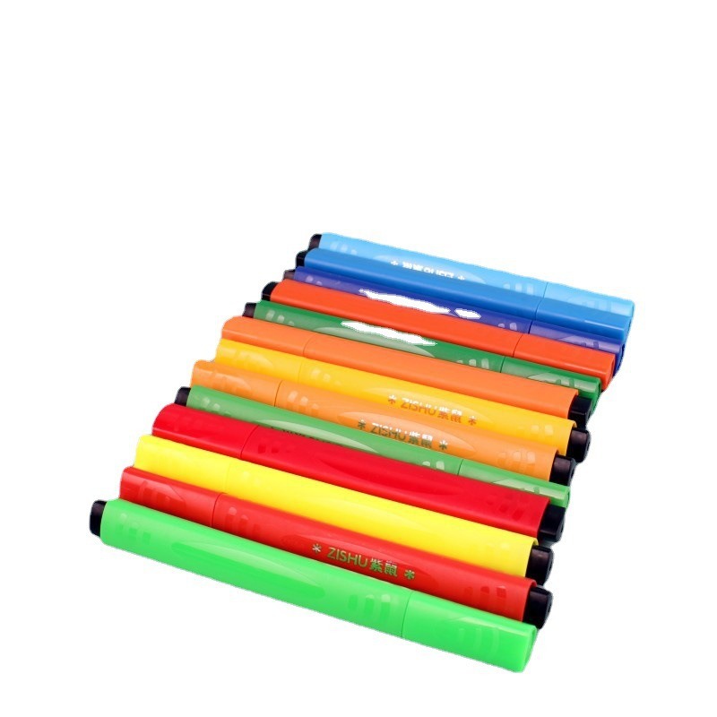 Rotuladores Triangulares de Colores Morados, Rotuladores de Dibujo Artístico para Estudiantes, Juego de Rotuladores Multicolor de 12/18 Colores, Juego de Rotuladores de Gran Capacidad de 36 Colores