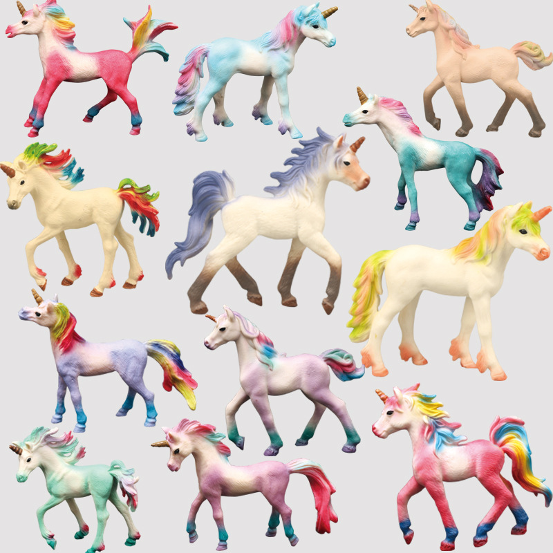 Carefully Selected Cross-Border Solid Mythical Unicorn Models, Children's Animal Toys, Divine Beasts, Elves, Pegasus Flying Model Ornaments Carefully Selected Cross-Border Solid Mythical Unicorn Models, Children's Animal Toys, Divine Beasts, Elves, Pegasus Flying Model Ornaments