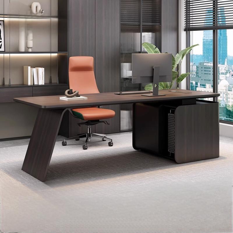 Boss Table Simple Modern President Table High-end Designer Desk Office Single Leader Office Table and Chair Combination