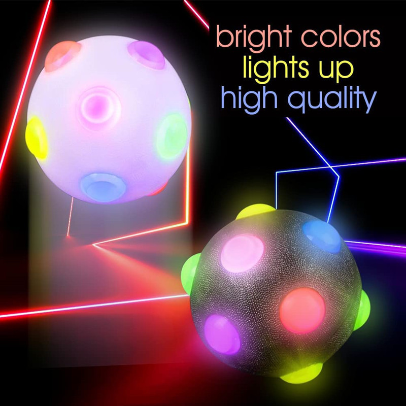 Pet Luminous Toy Bouncing ball disco ball Dog ball Pet Toy Glitter ball disco ball TikTok Generation