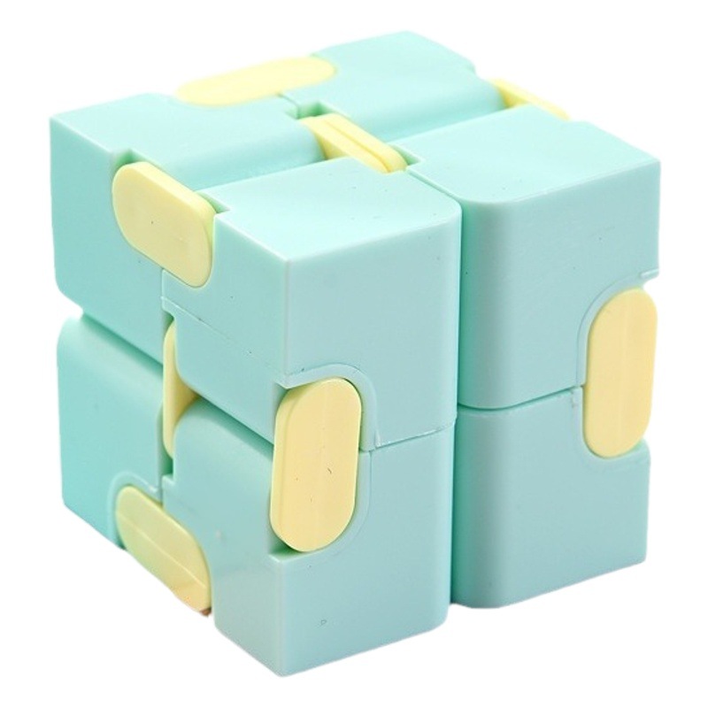 Cubo de Rubik de segundo orden creativo ilimitado Cubo de Rubik macaron color yema del dedo Flip descompresión juguetes transfronterizos nuevos juguetes educativos