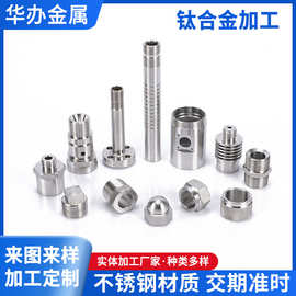 源头厂家钛螺母钛合金标准件定 制cnc数控精密自动车床钛合金加工