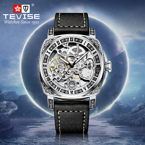 Swiss Tissot luxury high-end fashion mechanical watch movement waterproof watch famous brand rich man high appearance light luxury original watch