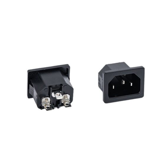 Hua's HideaC14 pin socket pin tail DB-14HC-99HD-90 appliance socket AC socket is excellent