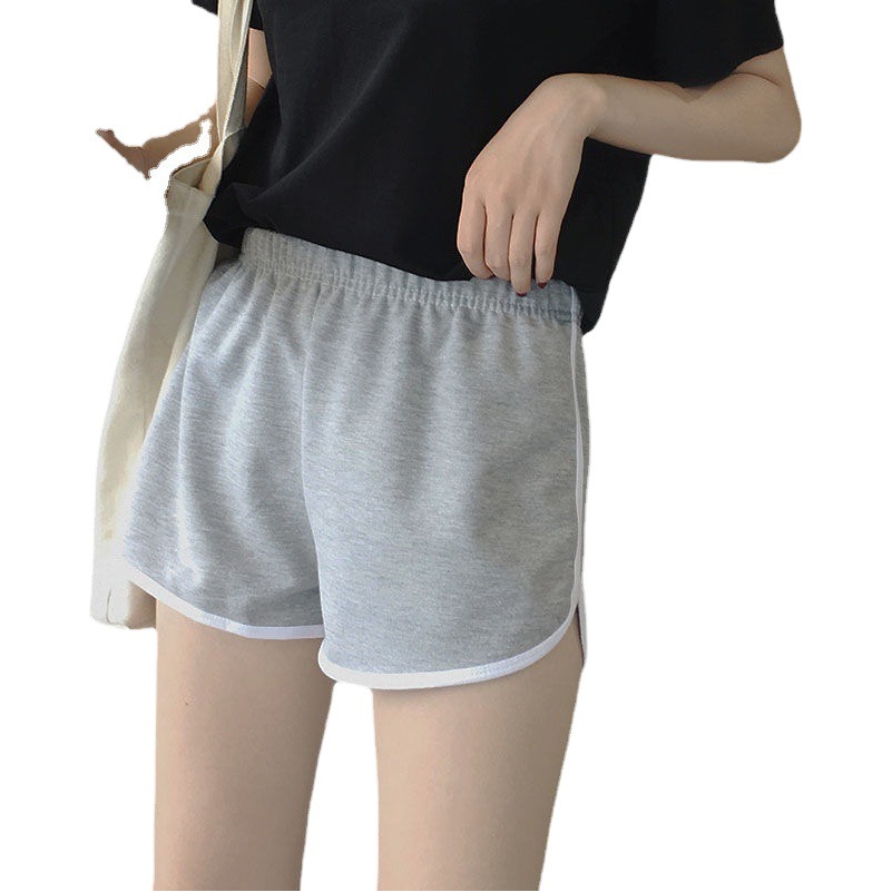 2024 pantalones cortos deportivos de verano para mujer nuevo estilo holgado estudiante fitness casual para correr pijama puesto de fondo de todo fósforo ropa de mujer