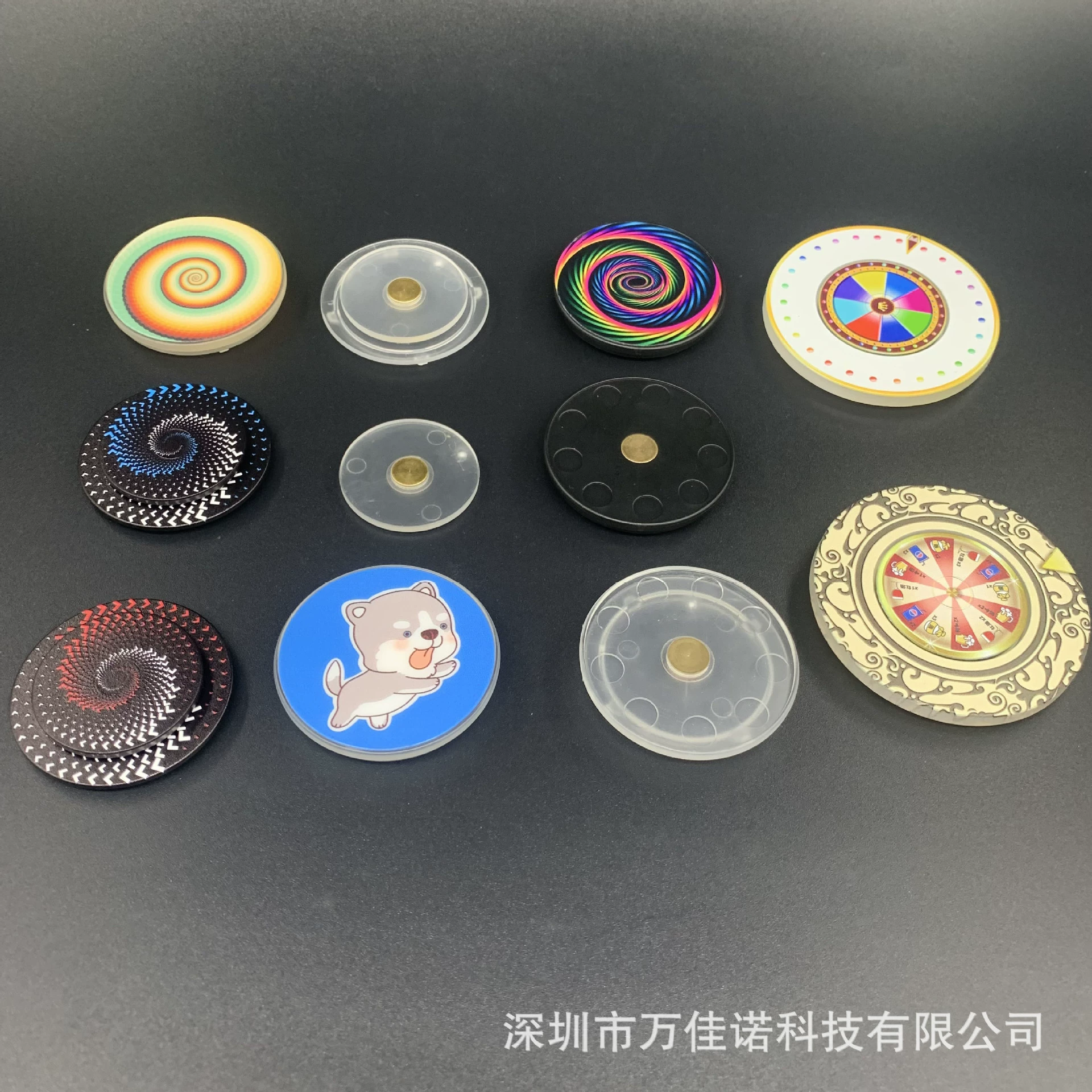 Новый роторный прозрачный подушка безопасности кронштейн канавки магнитный всасывающий подушка безопасности мобильный телефон вращающийся распаковать настольный телефон кронштейн материал