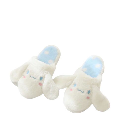 Wholesale cute cartoon autumn and winter little devil Kurome home cotton slippers dormitory girls indoor floor slippers