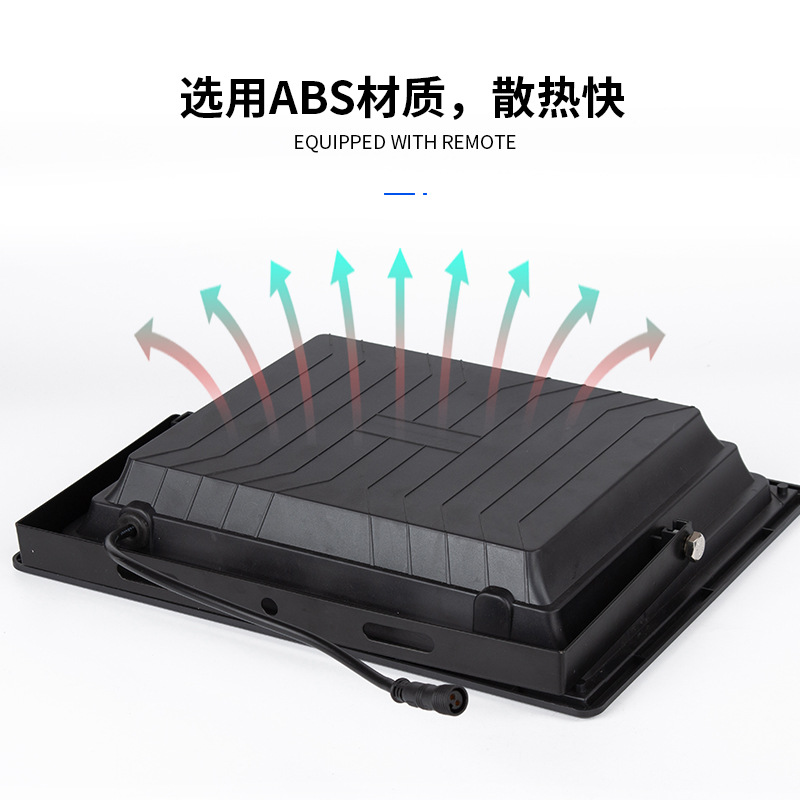 Lámpara solar LED de estilo cielo estrellado para exteriores, impermeable, ideal para patios, plazas y fachadas.