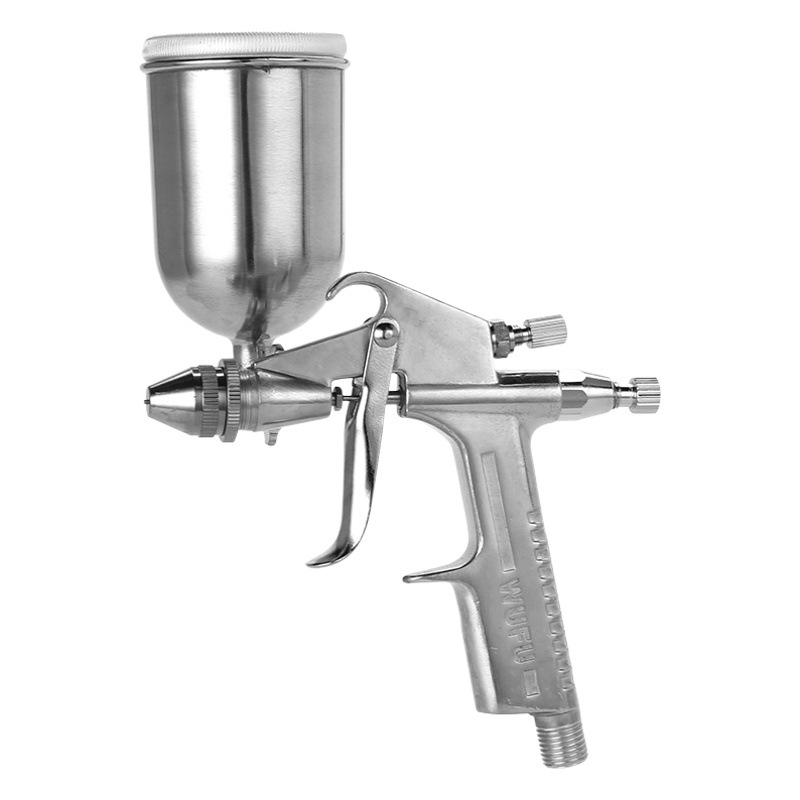Wufu K-3 neumática pistola boquilla plana boquilla redonda de alta atomización reparación de muebles herramienta neumática F-2 PISTOLA DE PULVERIZACIÓN de pequeño calibre