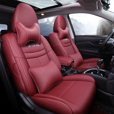 14-23 Nissan special seat | Modelə uyğun (Original) oturacaq örtükləri - wine-red-deluxe-edition-21-23-platinumsslsv