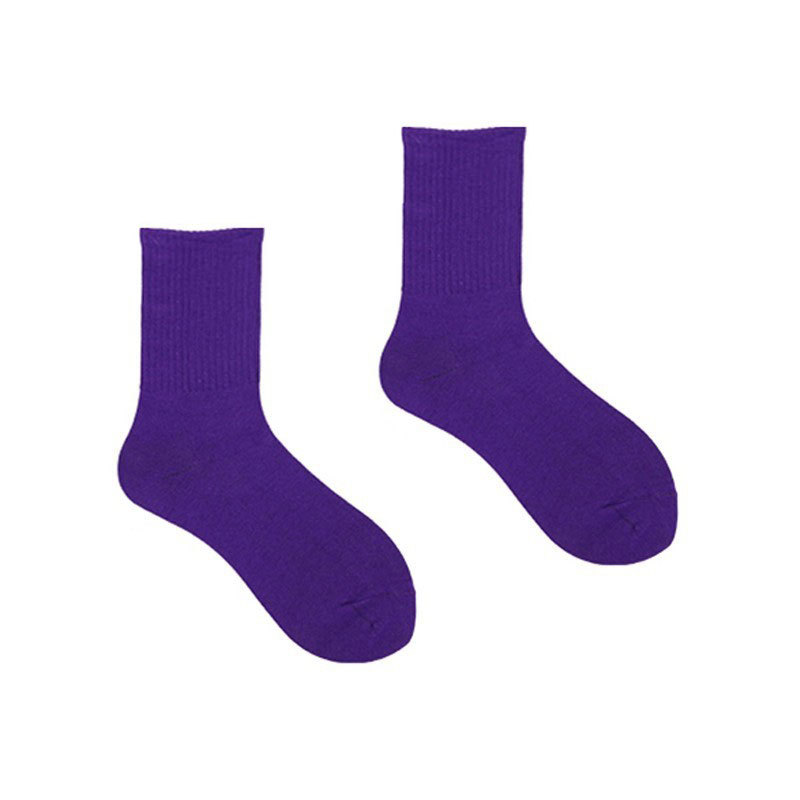 긴 기장의 보라색